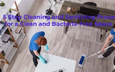 5 Step Cleaning and Sanitizing Process for a Clean and Bacteria-Free Space